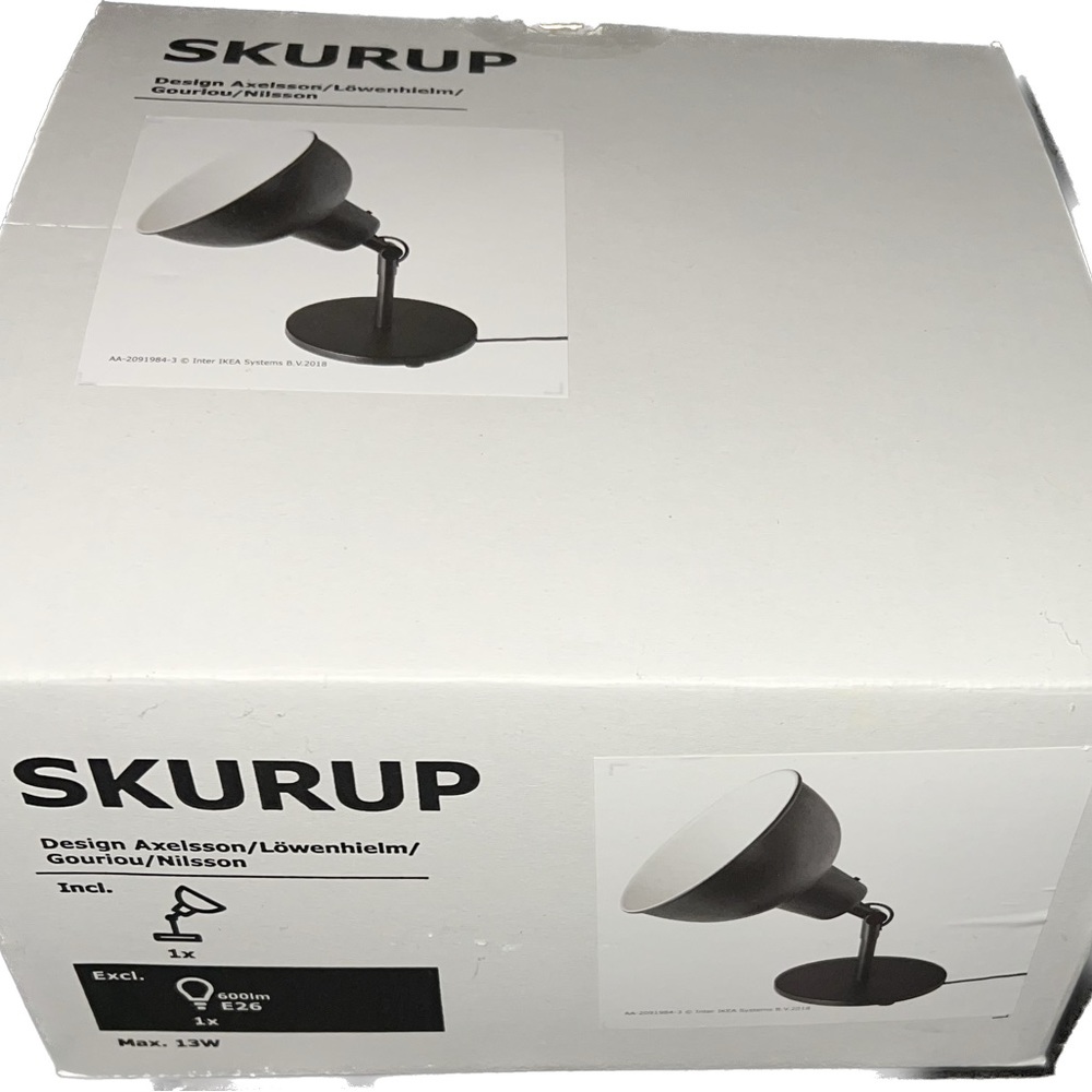 Brand New In Box SKURUP Wall Lamps Set of 2